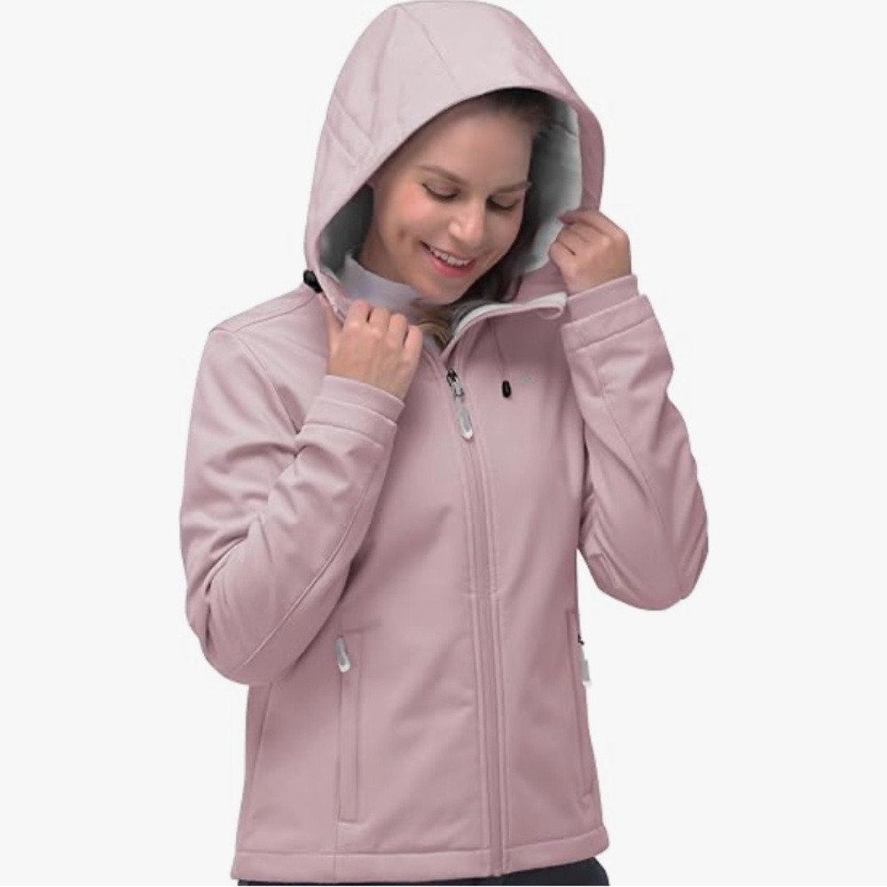 Free Country Softshell Jacket - Pink - Picture 3 of 10